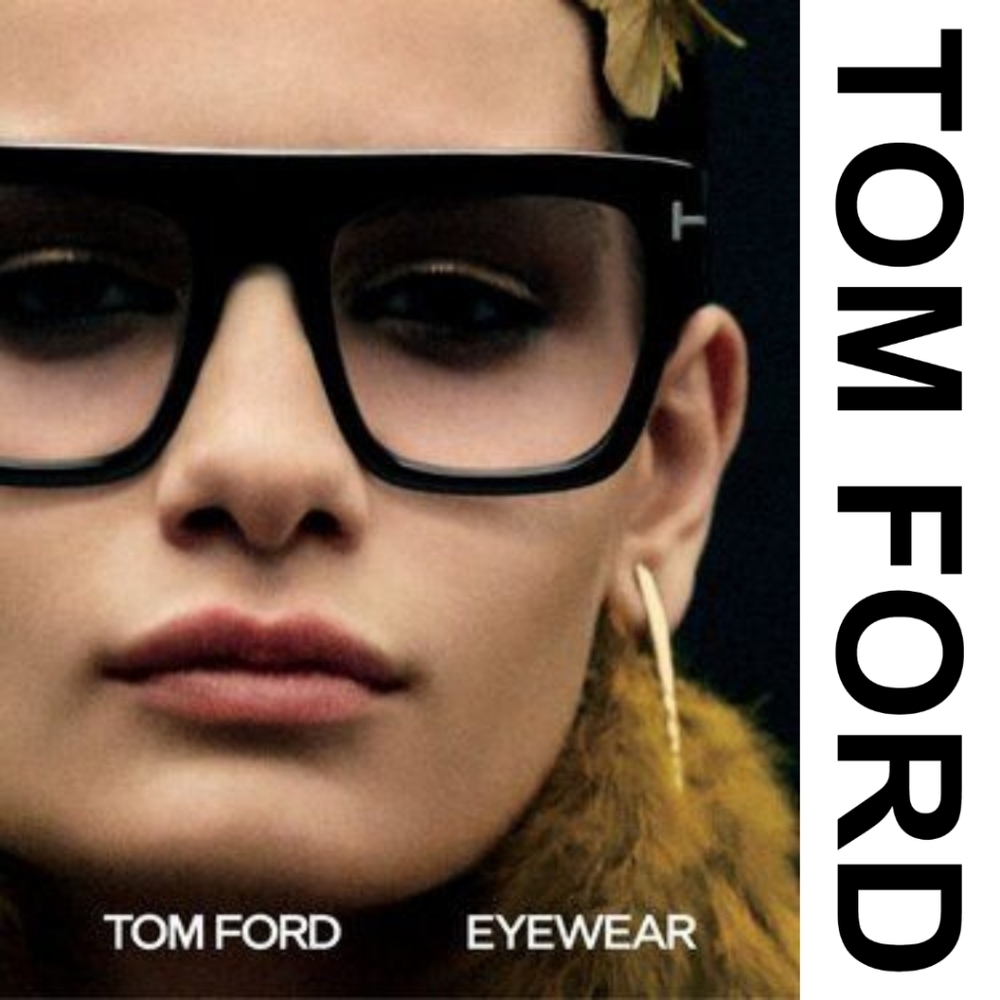 Tom Ford 🖤 RENEE Sunglasses- FT 0847 Shiny Black/Grey Shaded 52/21/140 - Picture 2 of 10